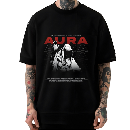 Aura king Baldwin oversized t-shirt